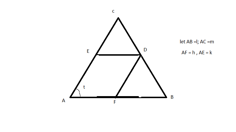 Let A P 2 P B Q 2 Q C R 2 R Be The Vertices Of Triangle Abc Askiitians